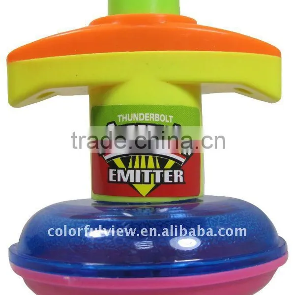 Spinning Top With Flashing Lights