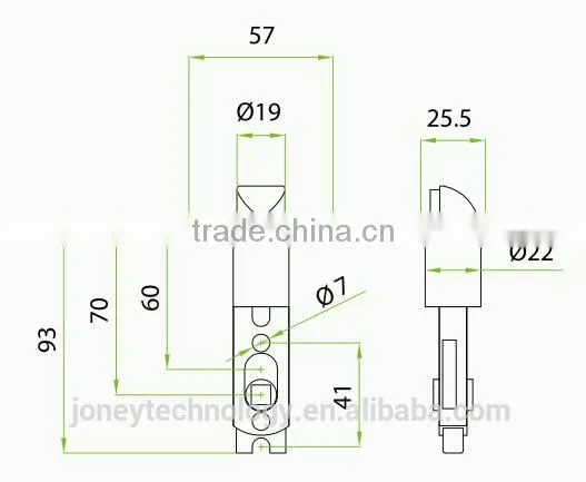 Rugged Abs Plastic Casing Bometric Fingerprint Smart Handle Door Lock photo-6