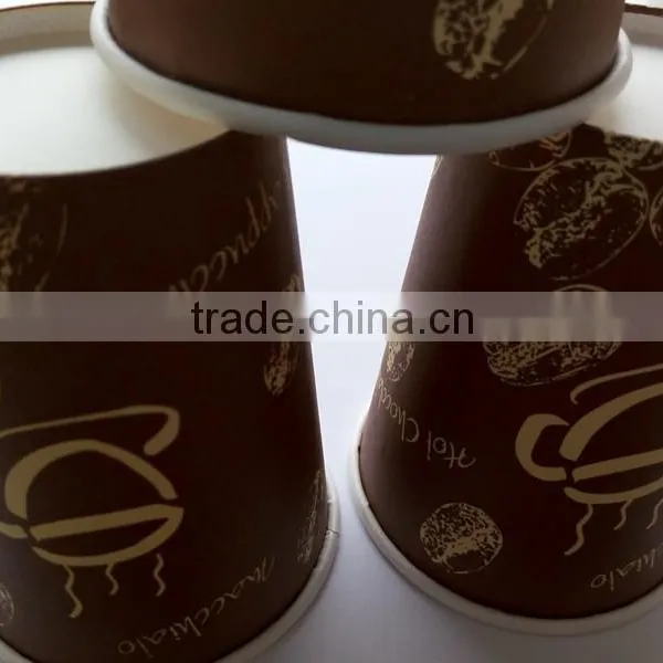 Big Size Cheap Food Grade Single Wall Paper Cups With Logo Print photo-4