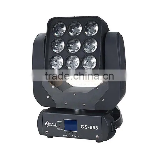 Hot Promotion 9X12w Led Beam Moving Head Led Disco Light