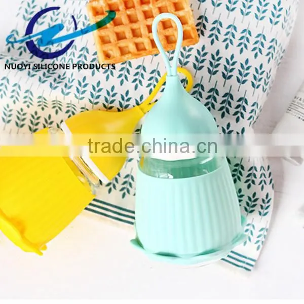 Cute Children Bottle Silicone Cup Sleeve photo-5