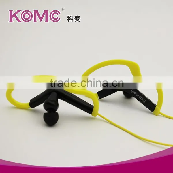 Bluetooth Headphones Earhook Stereo Sport Sweatproof Noise Cancelling Earbuds With Mic Magnet Attraction for Running photo-3