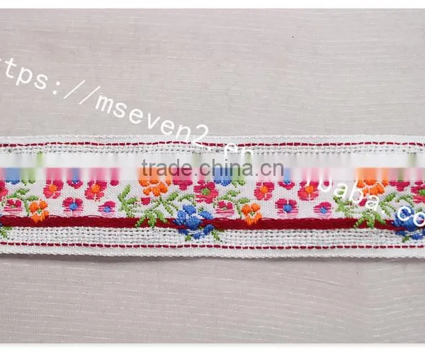 Newest Design Ethnic Jacquard 1.25 Inch Nylon Webbing for Garment photo-2