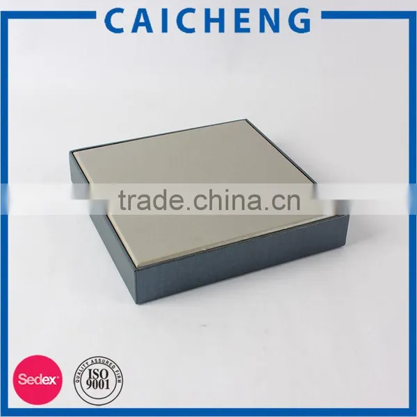China Manufacturer Black Carton Paper Box With PVC Window photo-3