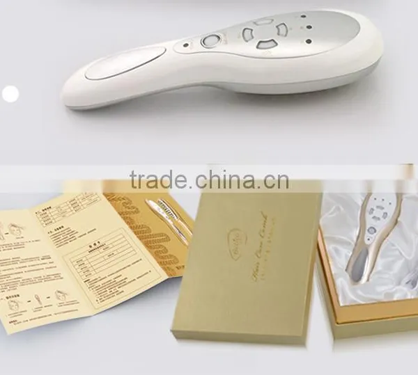 2016 Sunray New Arrival Laser Comb Massager for Stimulate Hair Growth Electric Scalp Stimulator photo-6