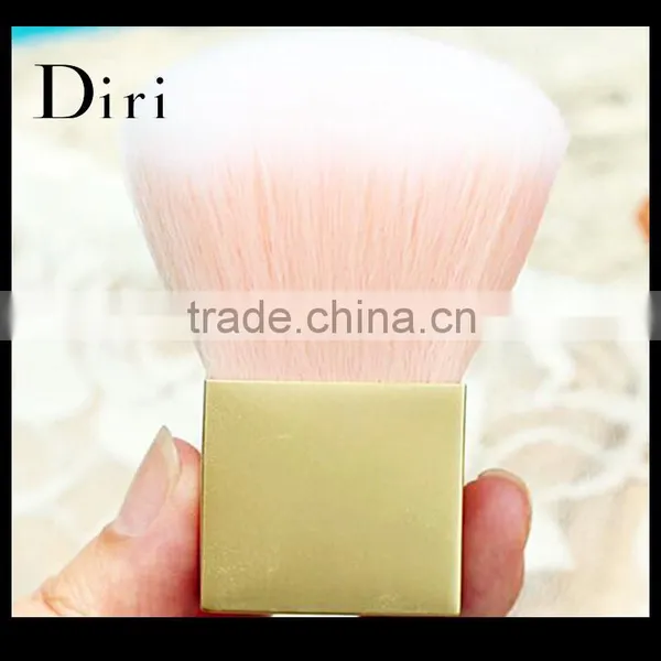 Beauty Pink Kabuki Brush Square Shape Handle Cosmetic Powder Brush photo-4