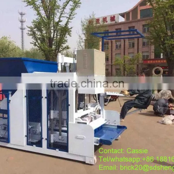 Professional manufactory QMY10-15 Automatically baking-free Concrete mobile machines China product