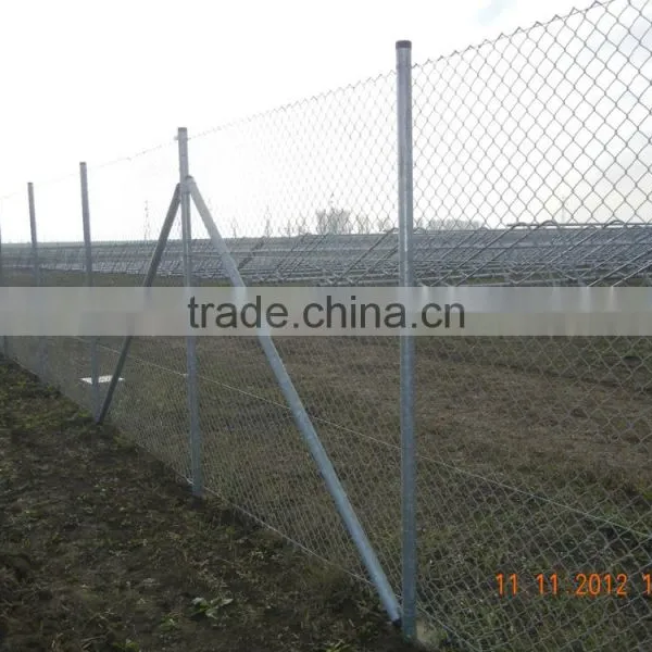 Chain Link Border Fence/playground Chain Link Fencing/Countyard Park 9 GUAGE CHAIN LINK FENCE 8 FT HIGH x 25 FT ROLLS photo-5