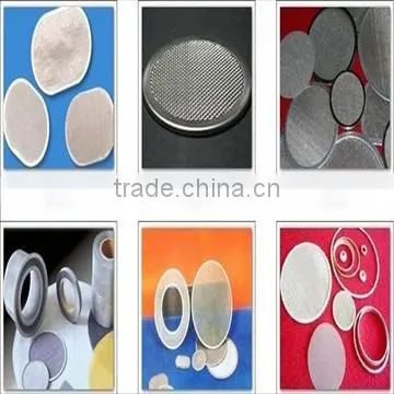 GI stainless steel wire mesh filter packs