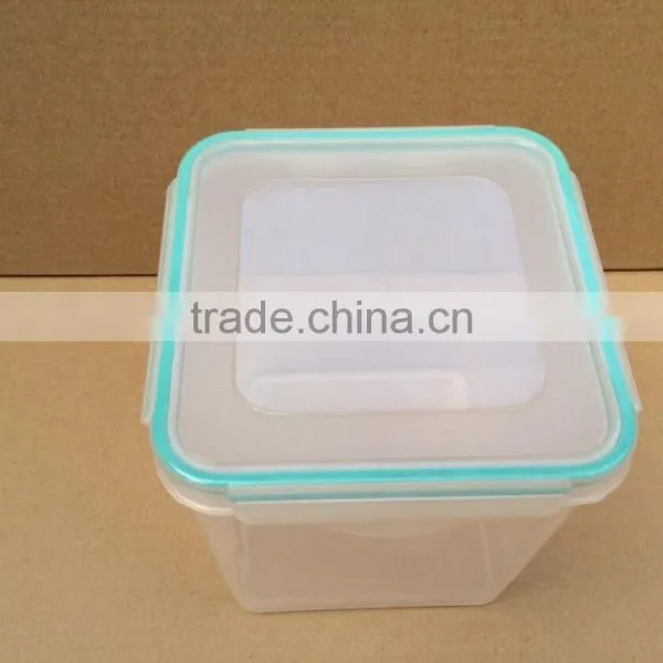 Food Grade 1L Pure PP Plastic Square Container With Sealed Cap Square Storage Container photo-4