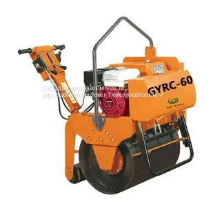 High Quality Single Drum Roller GYRC-60 With Hydraulic Adjustable Control Lever