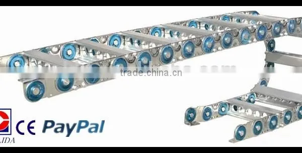 LC-LIDA TLG30*49 Type Steel Cable Drag Chain Indegral, Frame, Separate Type