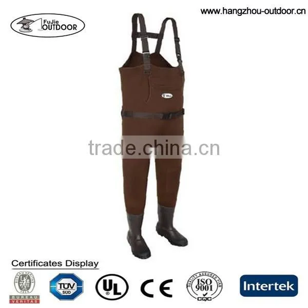 Custom Made Wader,Brown Neoprene Waders,Fishing Waders Wholesale photo-3