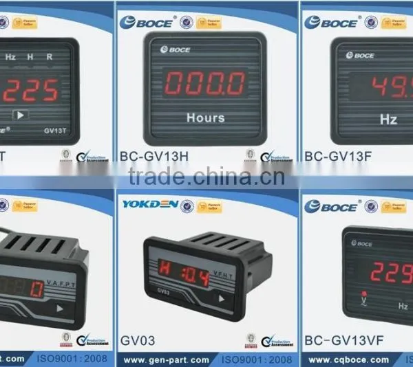Digital Hour Meter GV13H Based on GV13 Model Single Phase photo-2