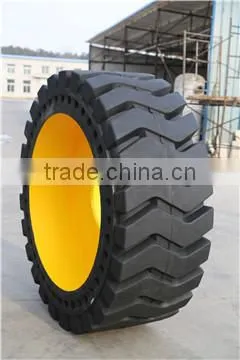 Airless Truck Tire Solid Vehicle Tire 17.5-25 20.5-25 for Mining Machine Parts photo-3