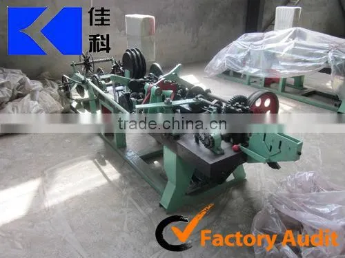 Galvanized Barbed Wire Weaving Machine Factory photo-5