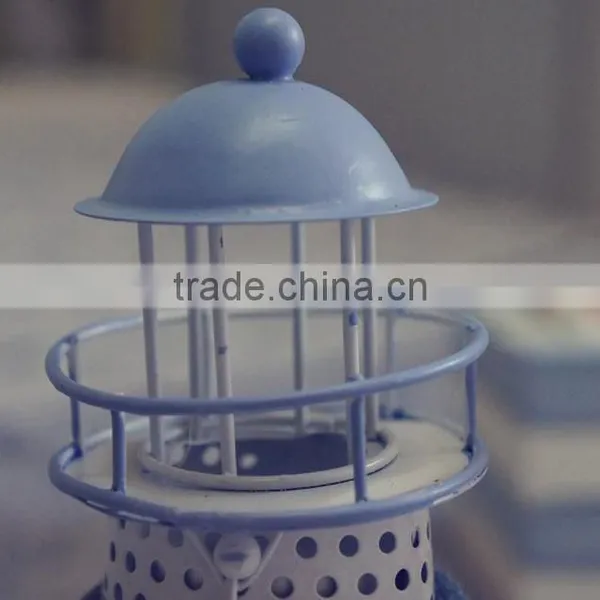 Graduated From the Mediterranean Sea Beacon, Wrought Iron Candlestick Creative Wedding Souvenirs photo-4