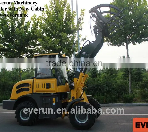 Everun ER20 CE Approved Wheel Loader With Log Grapple photo-3