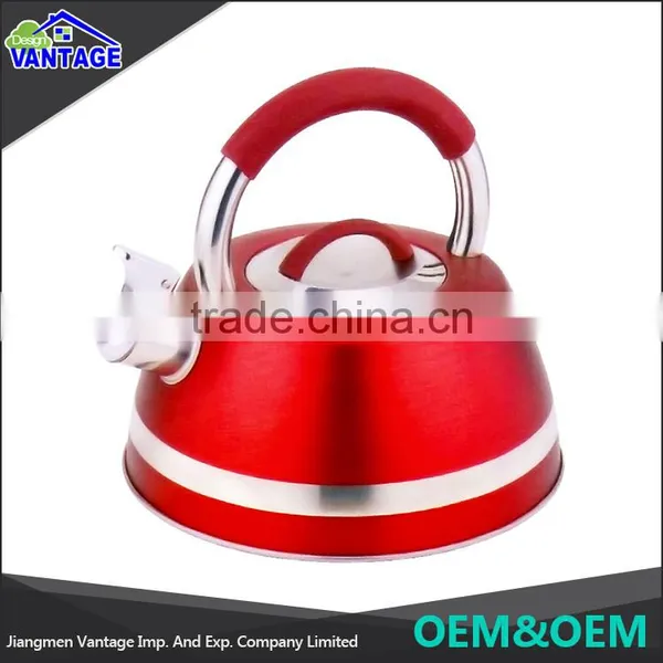 2016 High Quality 1.5/2.0/2.5/3.0/3.5/4.0L Mirror Polished Whistling Kettle Stainless Steel Tea Water Kettle photo-4