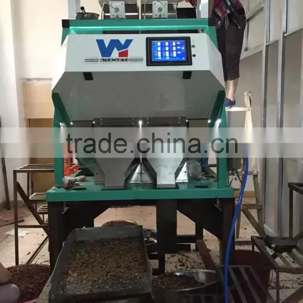 Intelligent Color Camera CCD 2 Chutes Garlic Color Sorter /color Sorting Machine photo-2