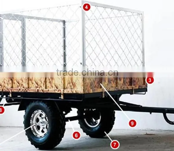 650cc 4wheels Drive EEC Utility ATV/UTV (TKU650E-A) photo-4