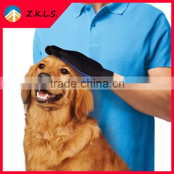 Pet Cat Dogs Hair Grooming Glove Brush photo-3