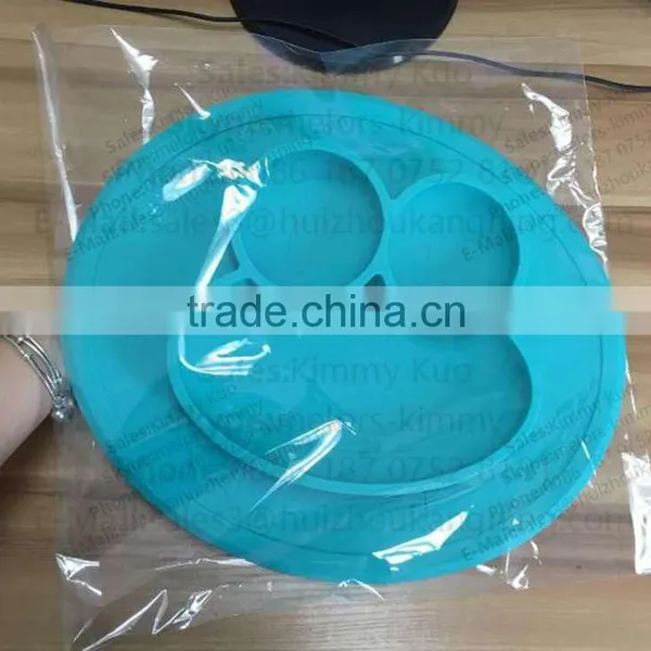Hot Selling Silicone Plate Silicone Dinner Plate Silicone Kid Placemat photo-4