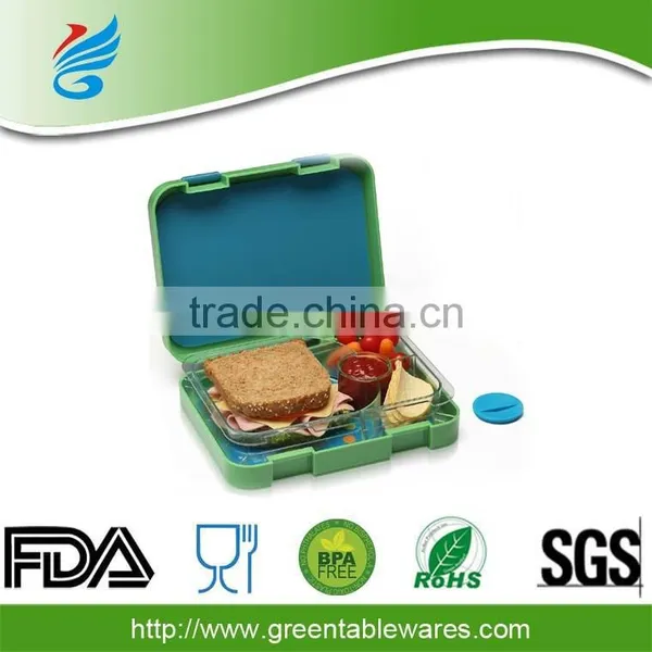 Rectangular Tritan Leakproof Reusable Lunch Box photo-5