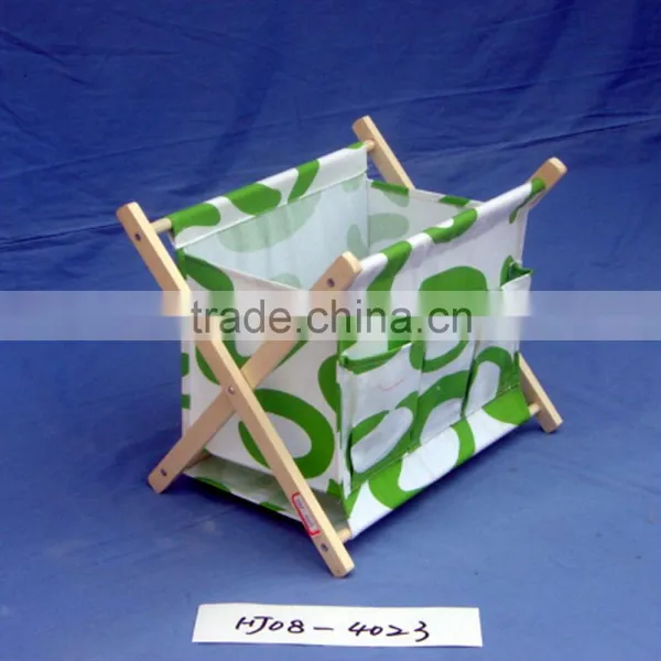Free Standing Wooden Magazine Rack Brochure Flyer Holder With Wall Mount Magazine Rack Wholesale photo-3