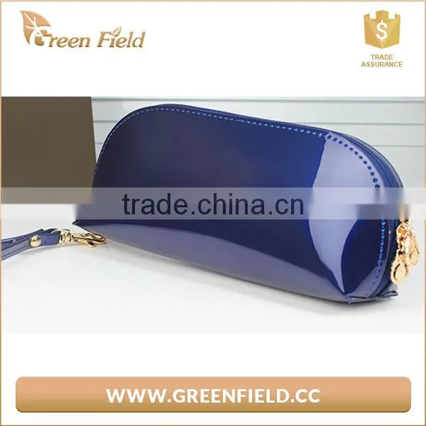 New Design Women Wristlet Bag Plaian PU Clutch Bags photo-2