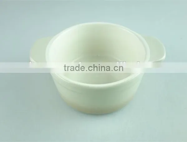 5" Cream Ceramic Soup Tureen With Handles With Cheap Price in Stocklot photo-2