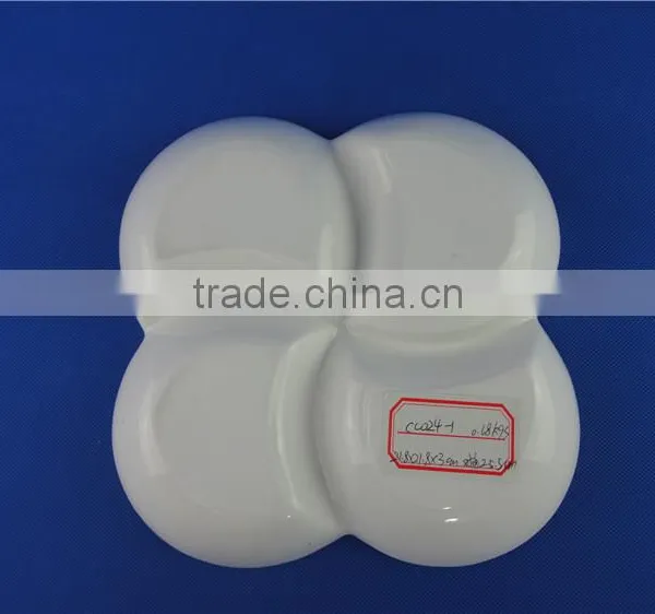 4 Compartment Fruit Plates Porcelain Material photo-5
