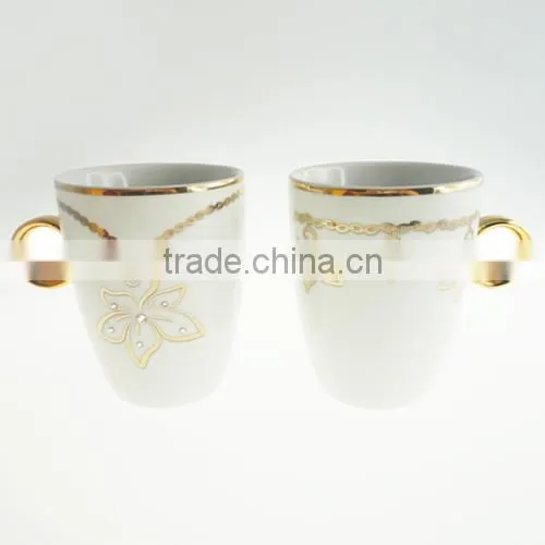 Hot Selling Porcelain Ceramic Coffee Tea Beer Magic Sublimation Copper Mug Cup photo-3