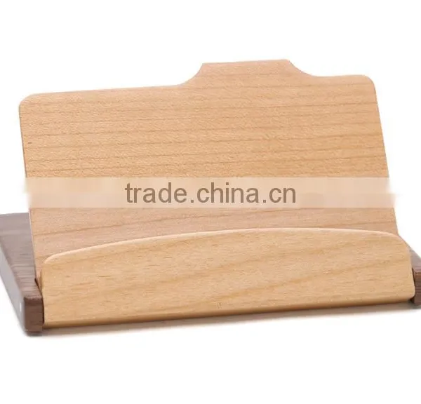 New Design Elegant Wooden Name Card Hlder Business Card Holder photo-3