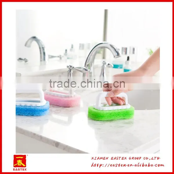 Handheld Cleaning Cloth and Brush for Bathroom and Kitchen photo-4