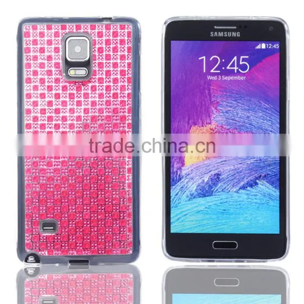 TPU New Design Diamond Stone Phone Case for Samsung NOTE 4 photo-3