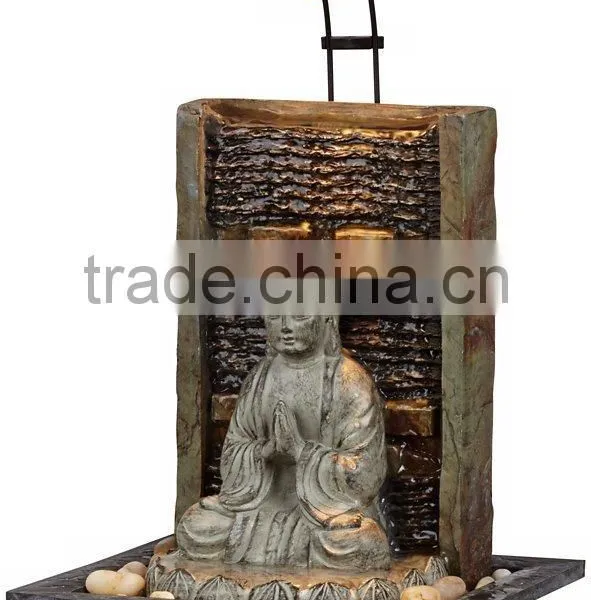Namaste Buddha Indoor Table Fountain photo-2