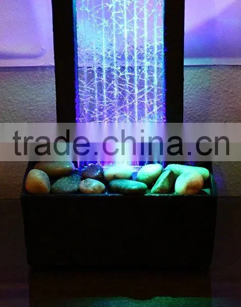 Relaxation LED Lights Water Fountain photo-2