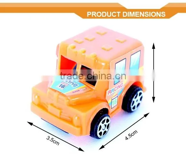 Funny Pull Back Car Cartoon Figure Toys Mini Car for Kids photo-3