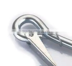 SNAP HOOK, 9.5MM STEEL SNAP HOOK, HOOK WITH HEAT TREATMENT photo-2