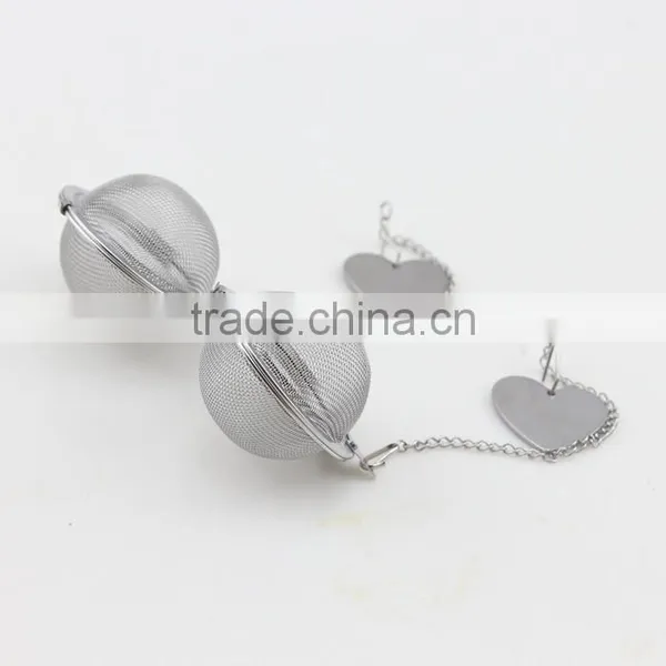 Stainless Steel Mesh Tea Infuser With A Hook Chain photo-5