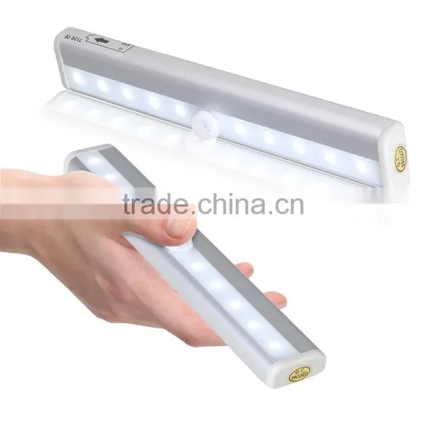 LED PIR Motion Sensor Closet Wardrobe Cupboard Cabinet Night Light photo-2