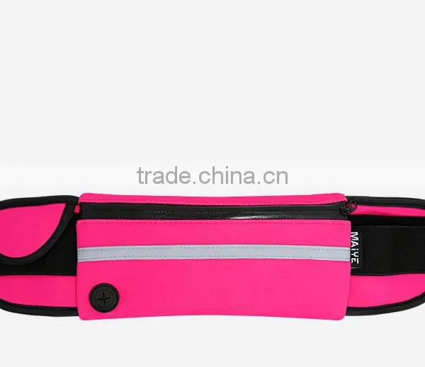 Cheap Oem Muti Colorful Lightweight Waterproof Sport Running Cycling Waist Bag photo-5