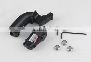 Tactical Red Dot 635nm Compact Rail Laser Sight Weaver for Gun Rifle Pistol (ES-BR-LS17R) photo-4