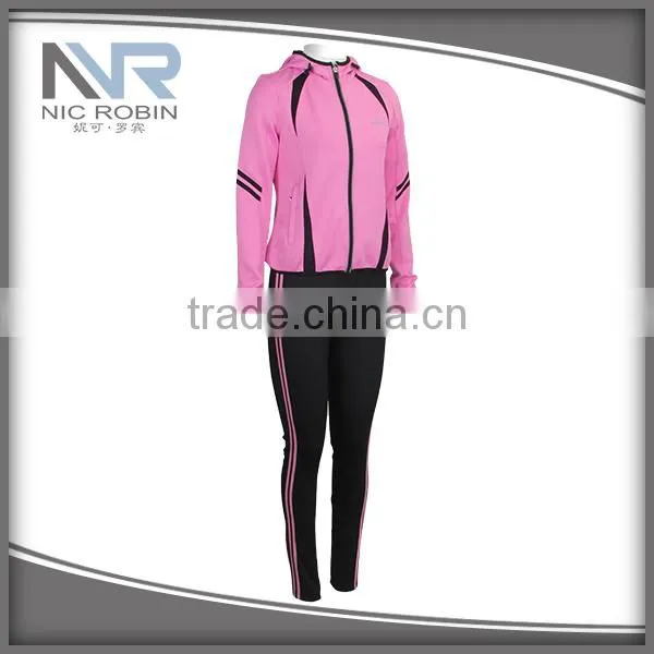 Wholesale OEM Custom Women's Training Wear Set Factory Tracksuit photo-3