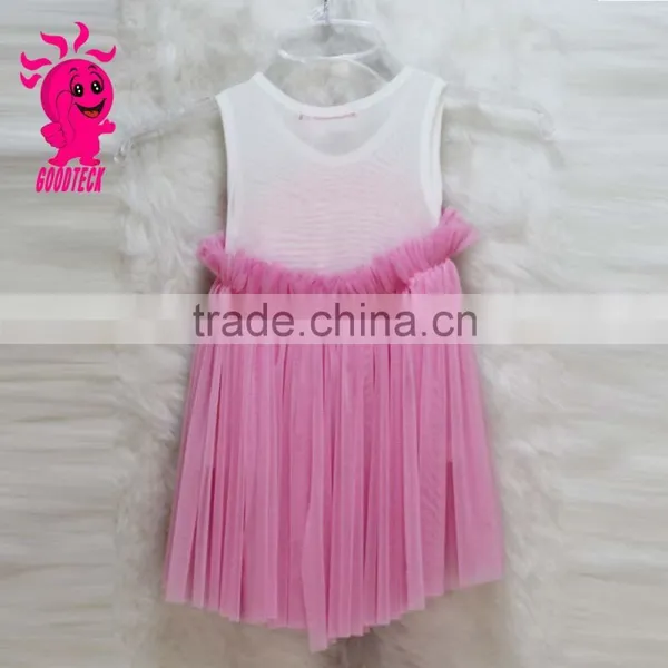Latest Dress Designs for Girls Fashion Cheap Chiffon Lace Baby Girls Summer Dress Designs photo-2