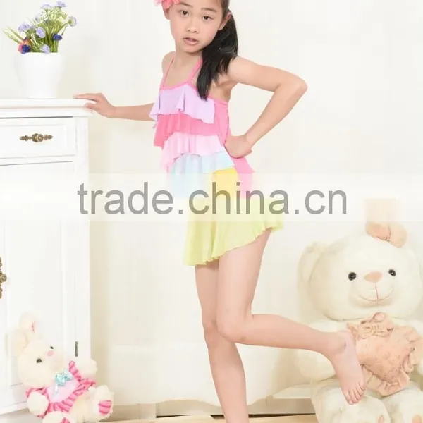 Cute Baby Girls Swimwear Kids Bikini One Piece Swimwear Swimsuits photo-4