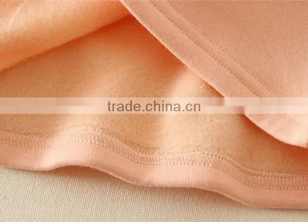 Factory In-stock Supply Solid Colors Undershirts Long Sleeves Girl Undershirt Floral Appliqued Girls Cotton Eco-friendly Clothes photo-6
