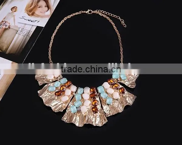 New Fashion Ladies Glass Necklace photo-2