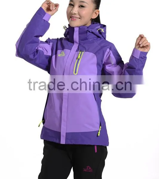 OEM Sports Wear Ladies Windproof Waterproof Breathable Outdoor Jacket photo-4